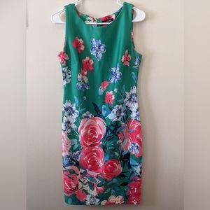 NWOT Roz & Ali floral Dressbarn dress sleeveless